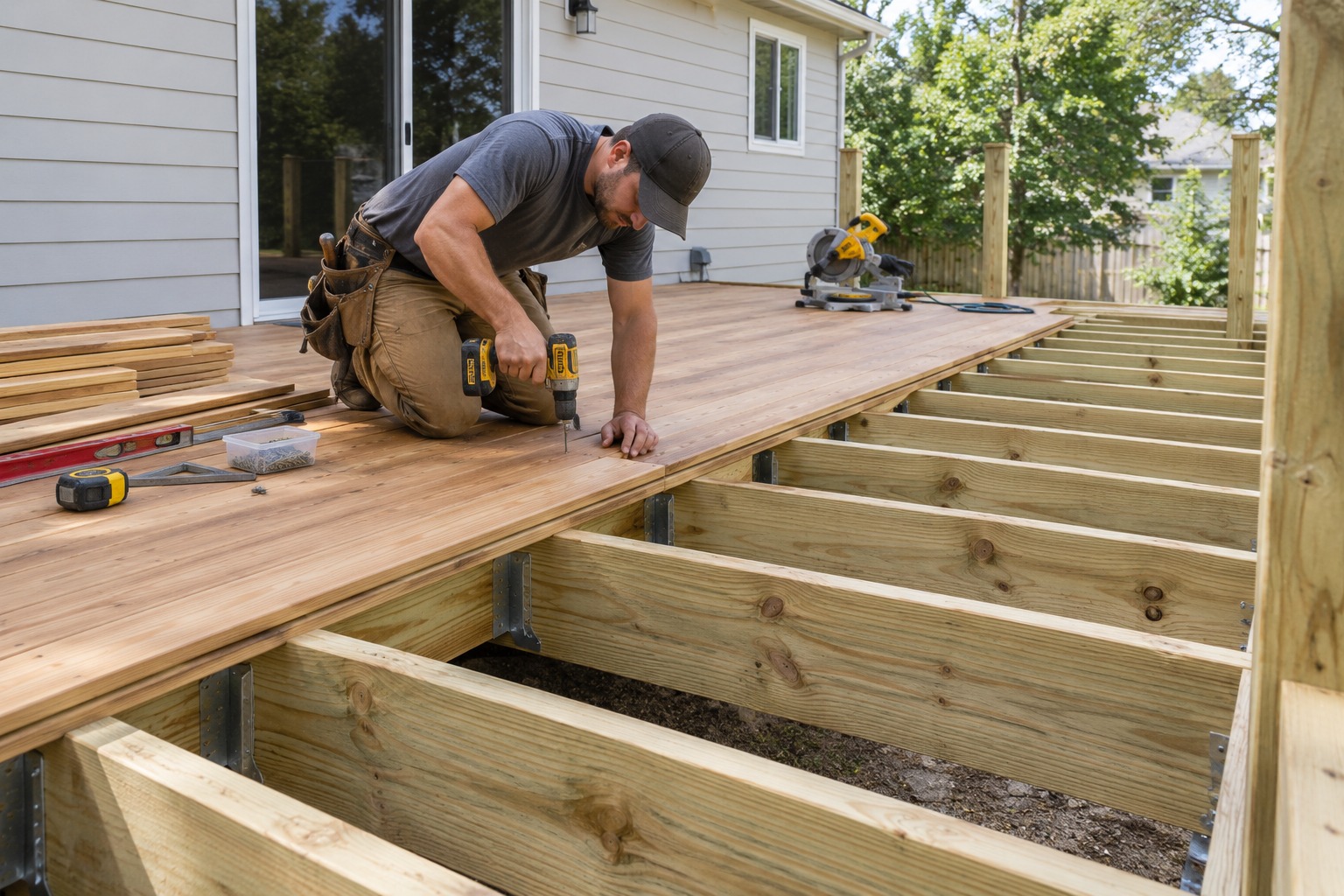 Decks work by 5 Star Carpentry