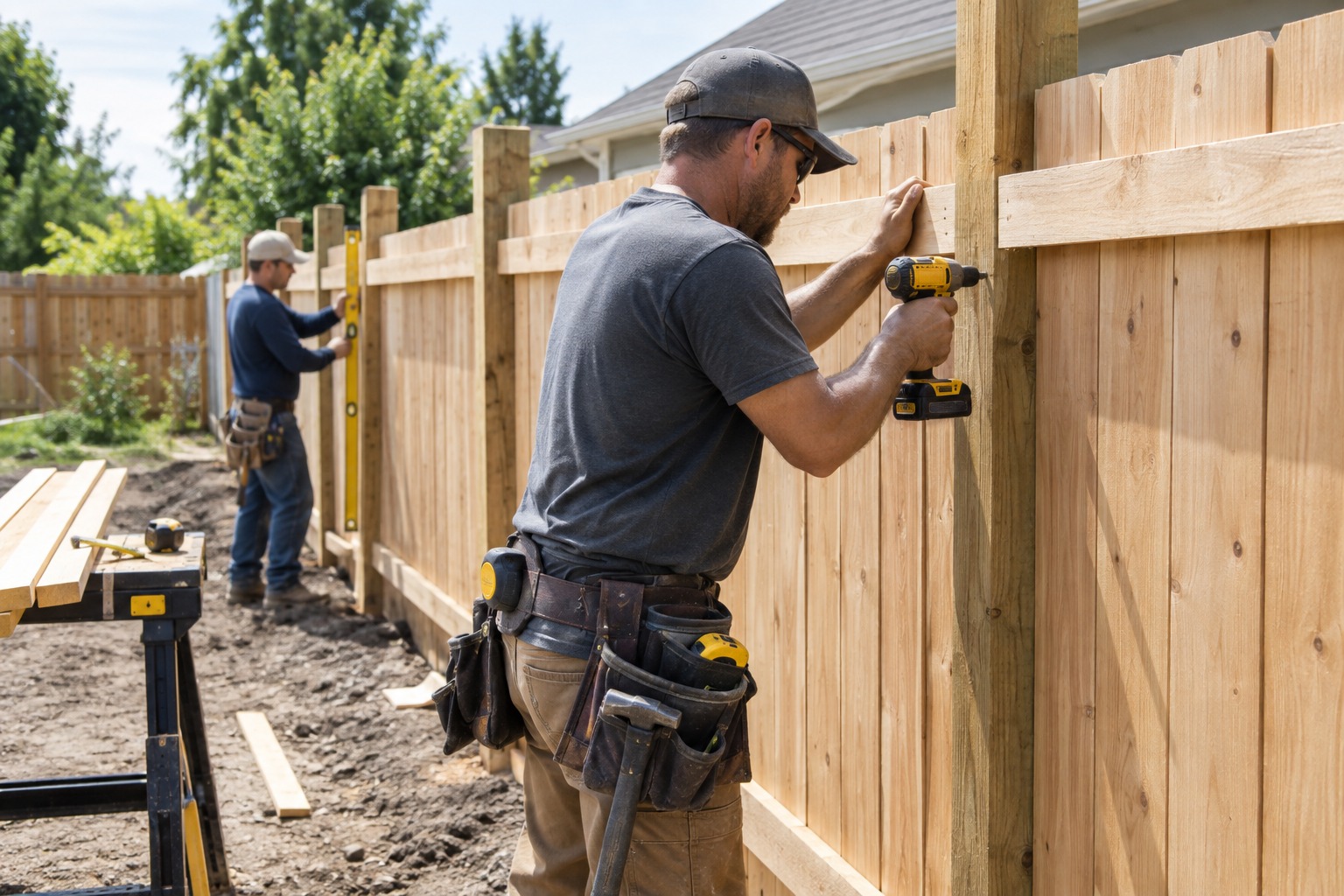 Fences work by 5 Star Carpentry